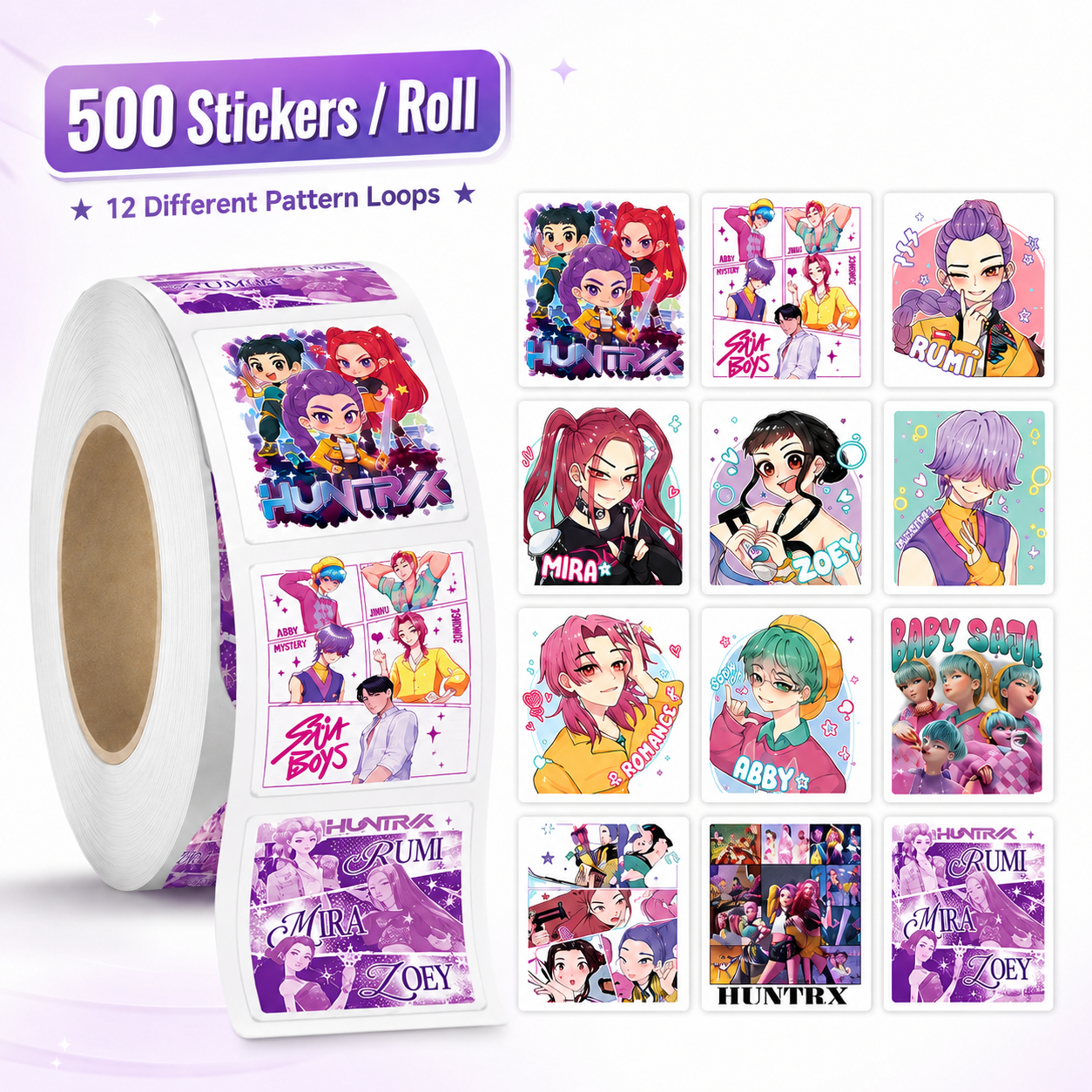 Laptop Accessories Aesthetic - 500pcs Stickers Waterproof DIY Decals for