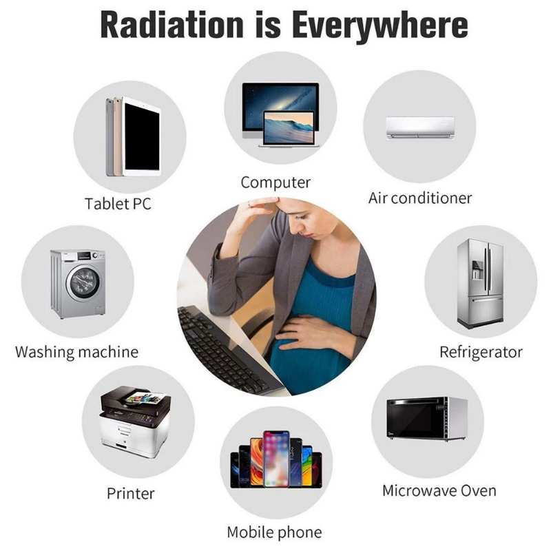 Anti-Radiation Metal Stickers  - Laptop Electronics Accessories recensie en prijs