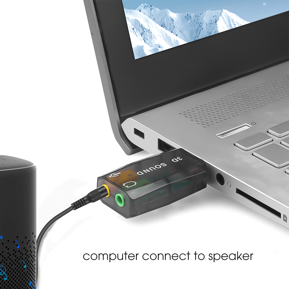 Mini External Usb To 3.5mm Mic - Laptop Accessories Headphones recensie en prijs