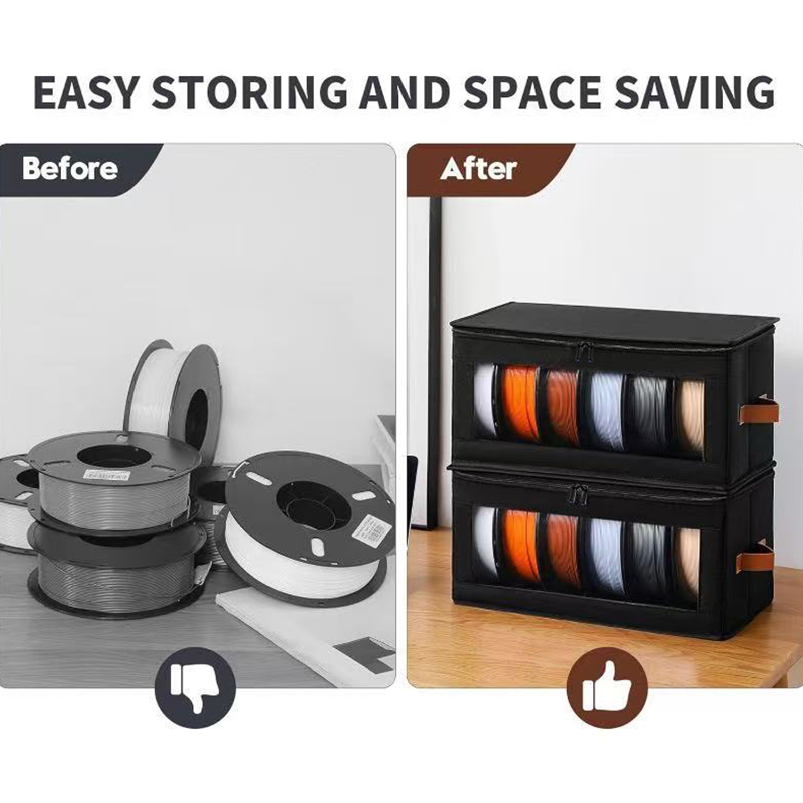 1-10X 3D Printer Filament Stor - Cable Management Bag recensie en prijs
