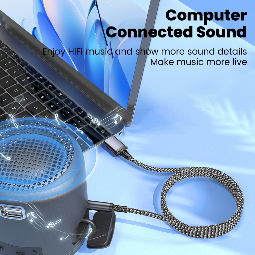 Usb A To 3.5mm Jack Male to Ma - Laptop Accessories Headphones recensie en prijs
