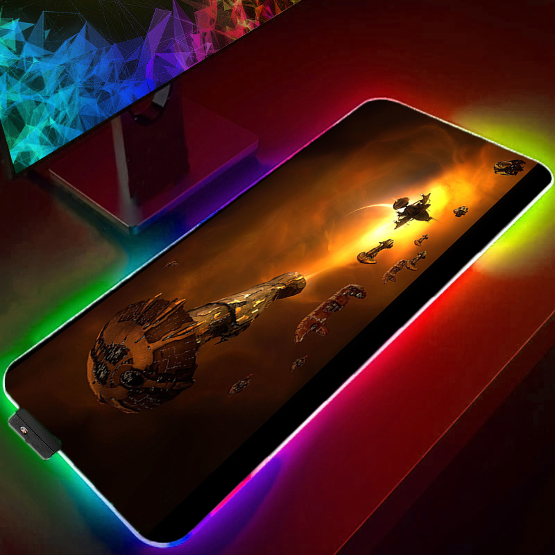RGB Mouse Pad Gamer Large gami - Laptop Accessories Online recensie en prijs