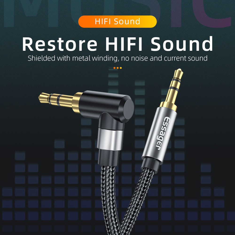 Essager Aux Extension Cable 3. - Laptop Accessories Headphones recensie en prijs