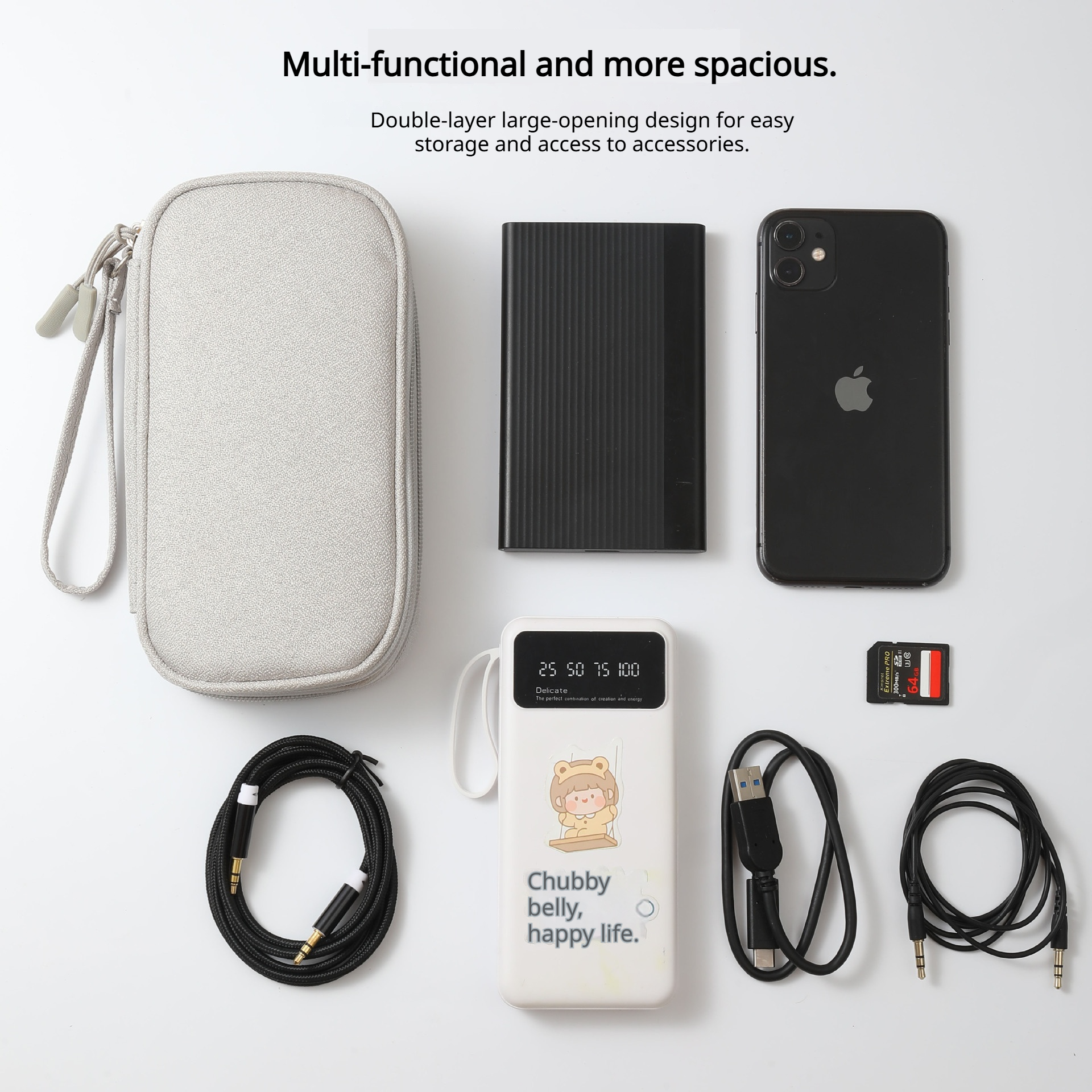 Multi-Layer Dustproof Electron - Cable Management Bag recensie en prijs