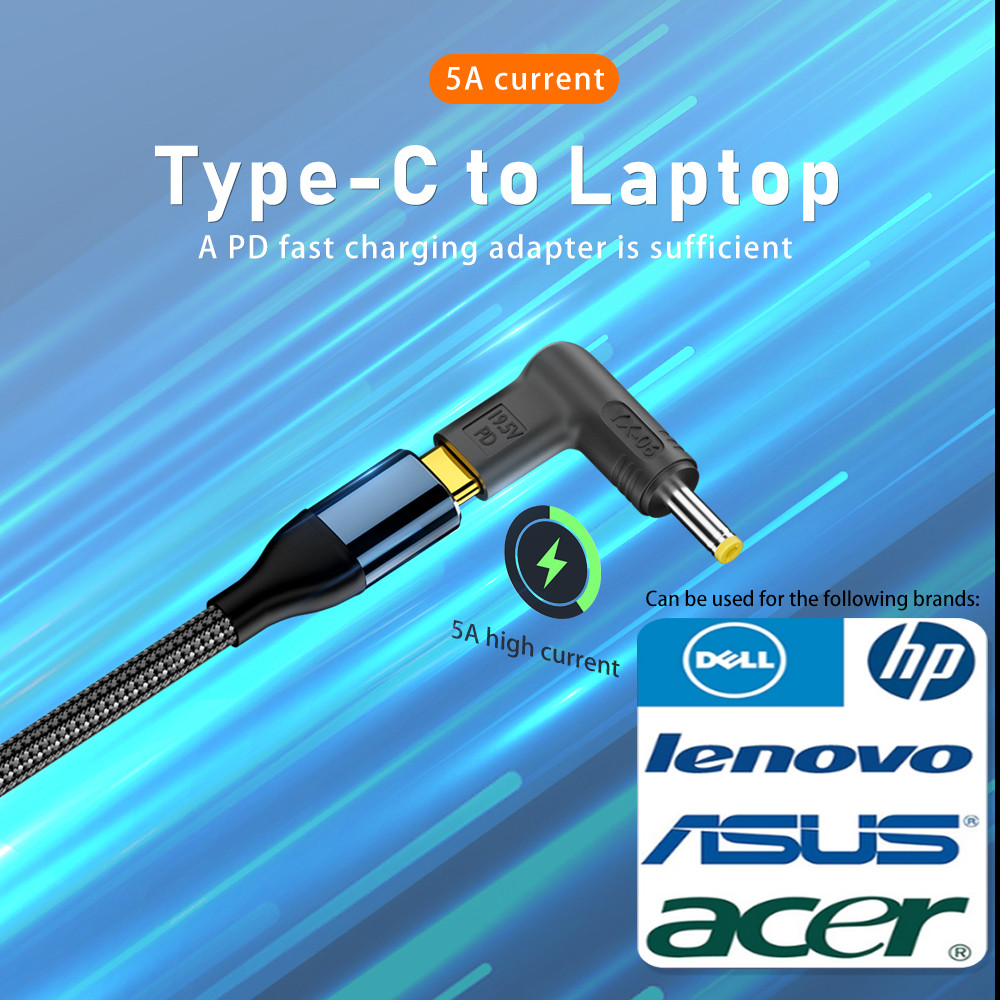 100W USB Type C to DC Fast Cha - Laptop Accessories Hp recensie en prijs