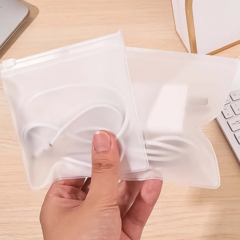 10-1PCS Clear Zipper Pouches P - Cable Management Bag recensie en prijs