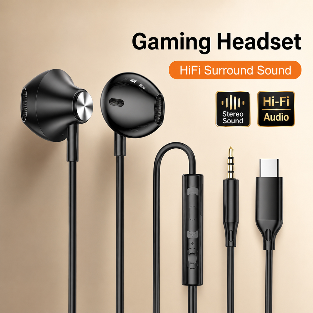 HiFi Surround Headphones Bass  - Laptop Accessories Headphones recensie en prijs