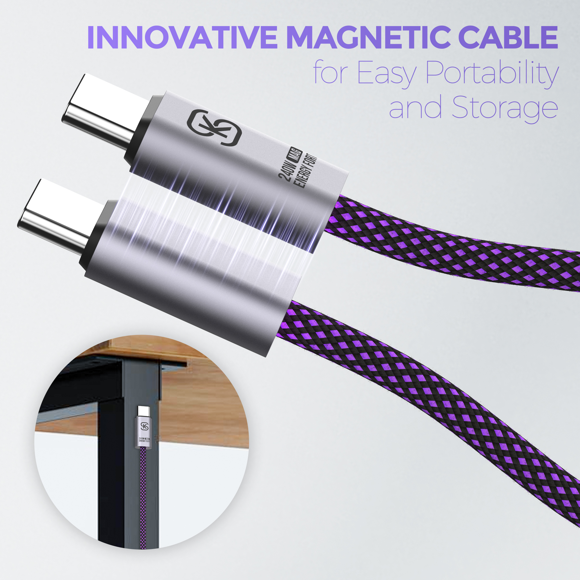 Magnetic KeyChain Type C Charg - Cable Management Bag recensie en prijs