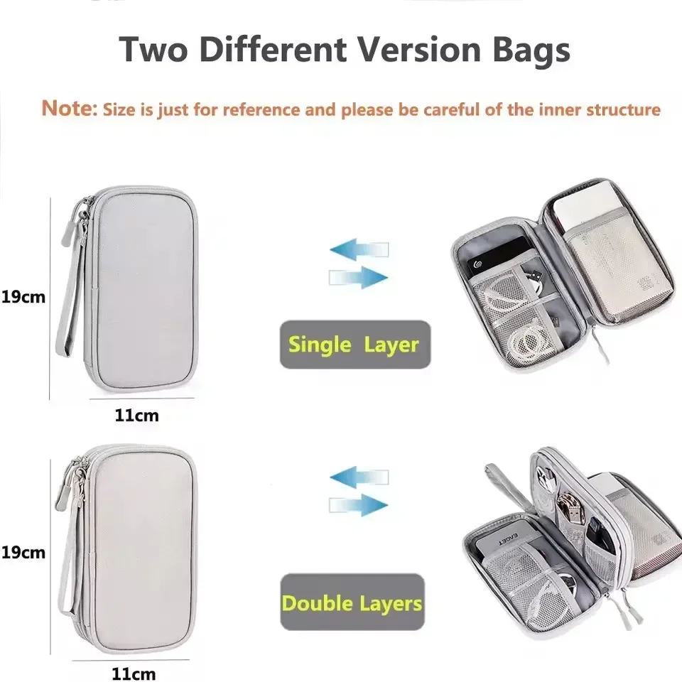 Travel Cable Bag Portable Digi - Cable Management Bag recensie en prijs