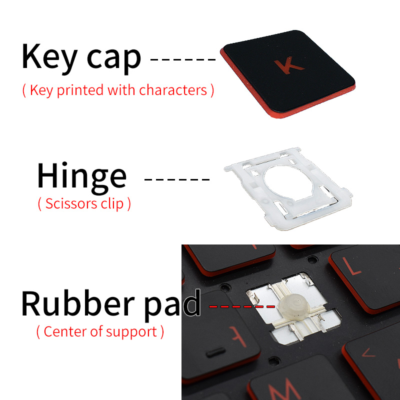 Replacement Keycap Key Cap Rub - Laptop Accessories Hp recensie en prijs