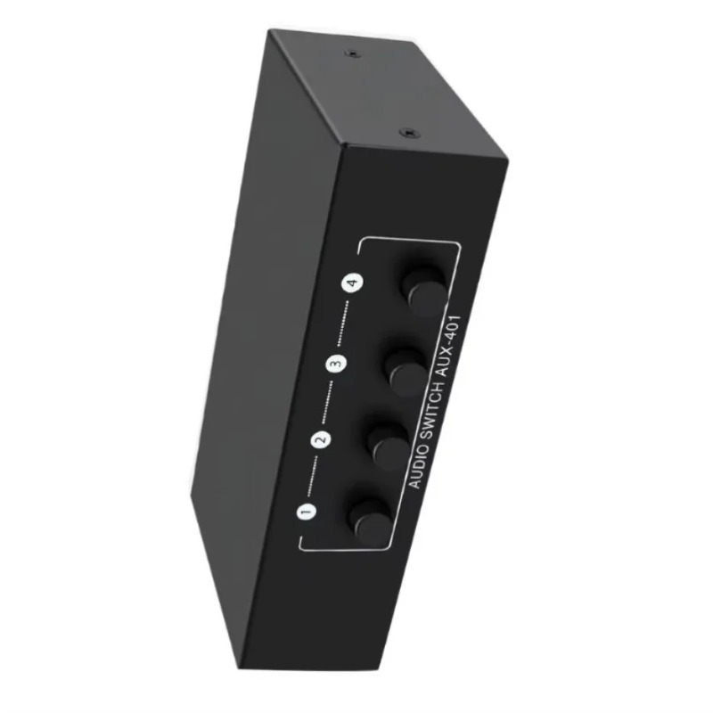 4-Way 3.5mm Audio Input Select - Laptop Accessories Headphones recensie en prijs