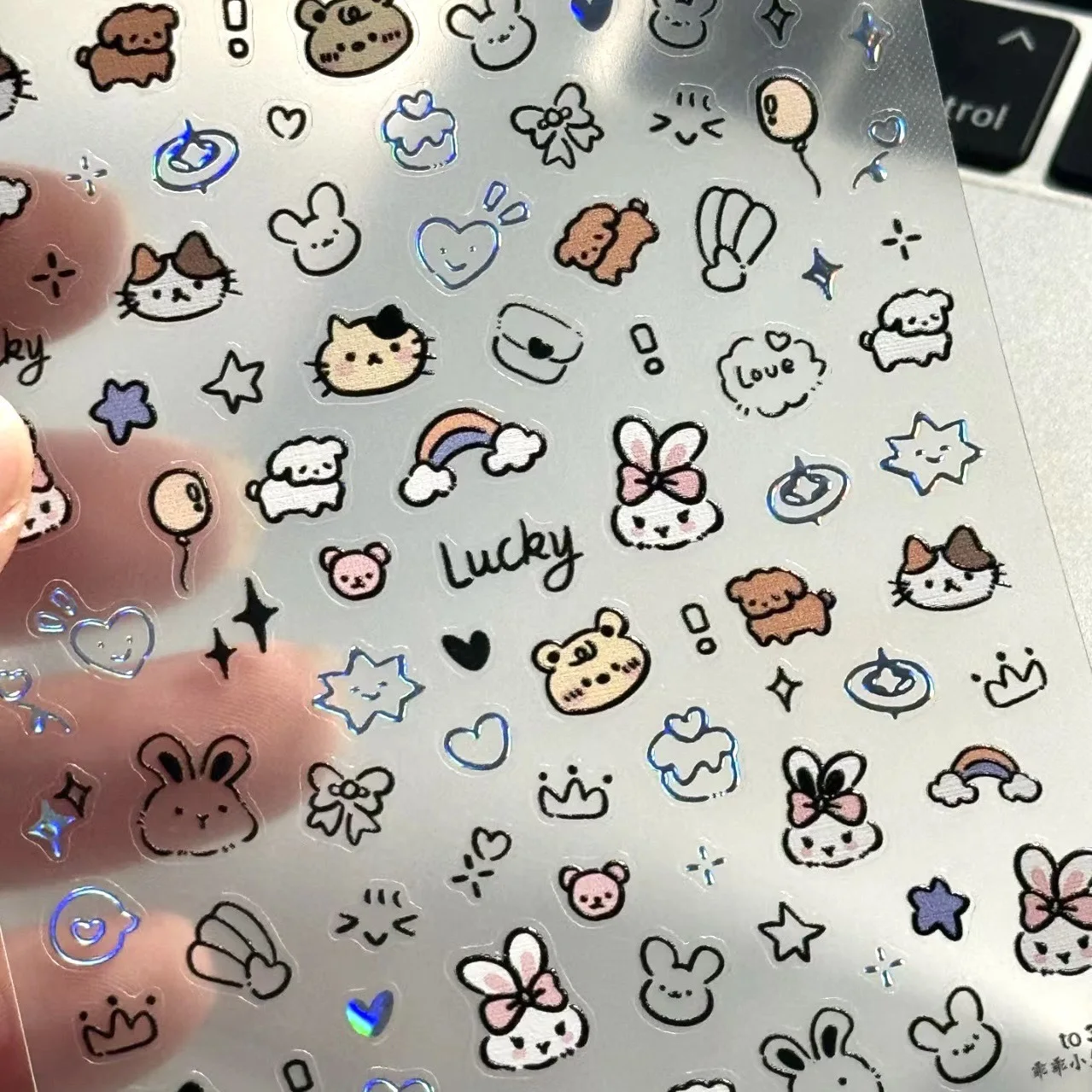 3Pcs mini Cartoon Puppy Bunny  - Laptop Accessories Headphones recensie en prijs