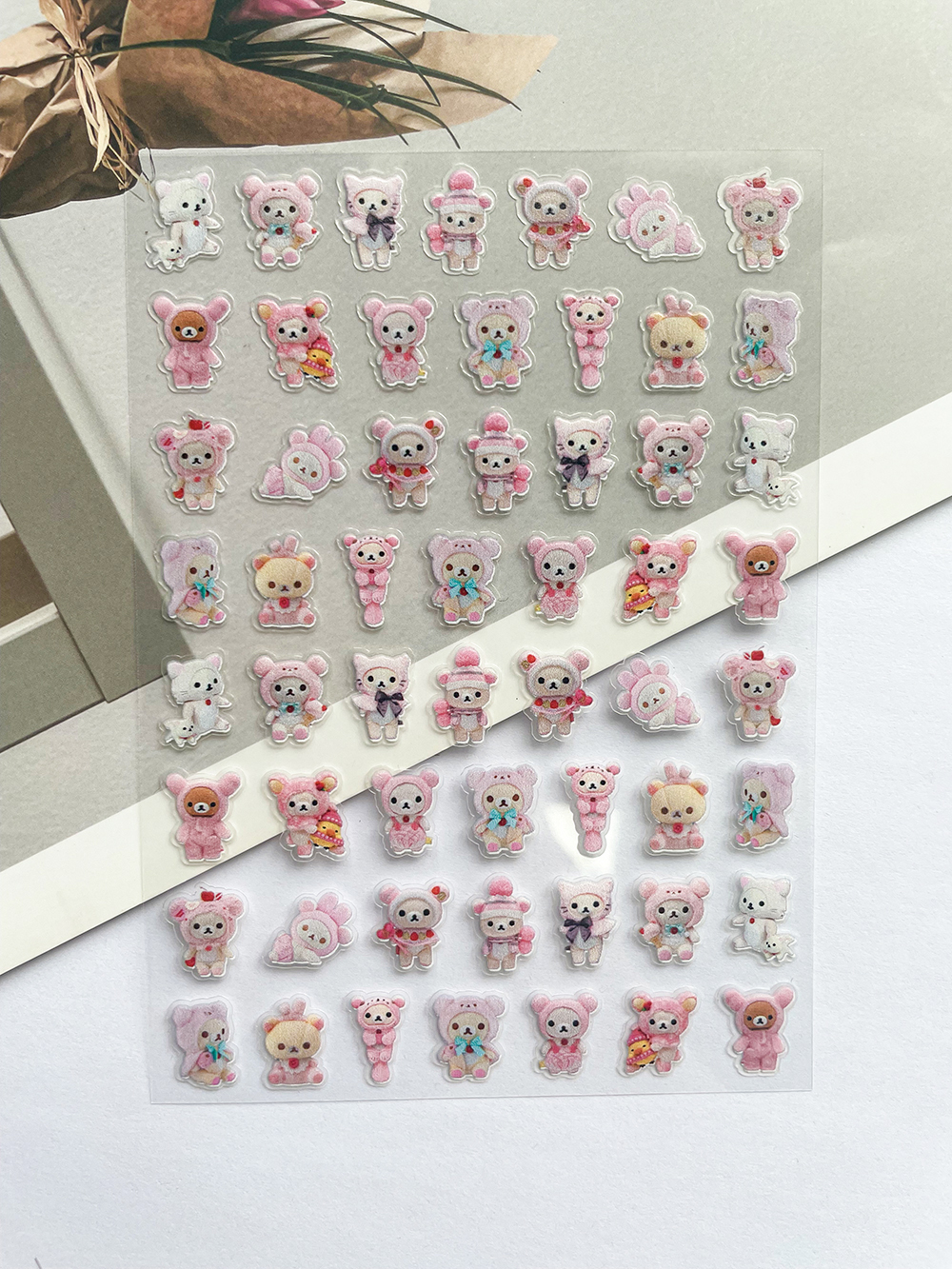 Mini Kawaii Rilakkuma Pvc Post - Laptop Accessories Aesthetic recensie en prijs