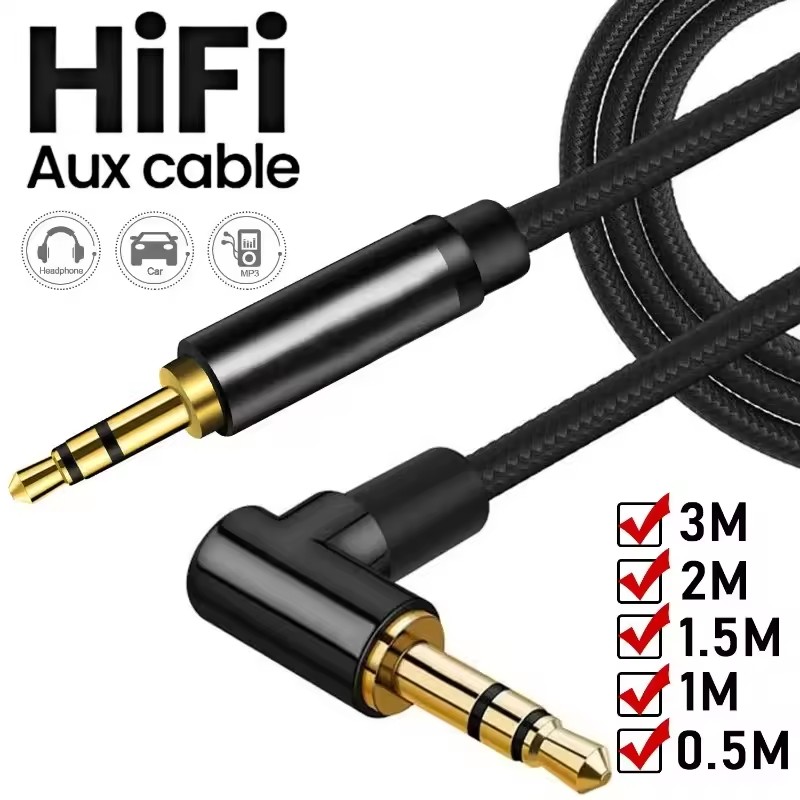 AUX Cable 3.5mm Jack Audio Cab - Laptop Accessories Headphones recensie en prijs