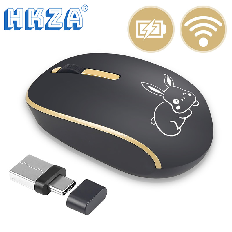 HKZA 2.4GHZ Type C Wireless Mo - Laptop Electronics Accessories recensie en prijs