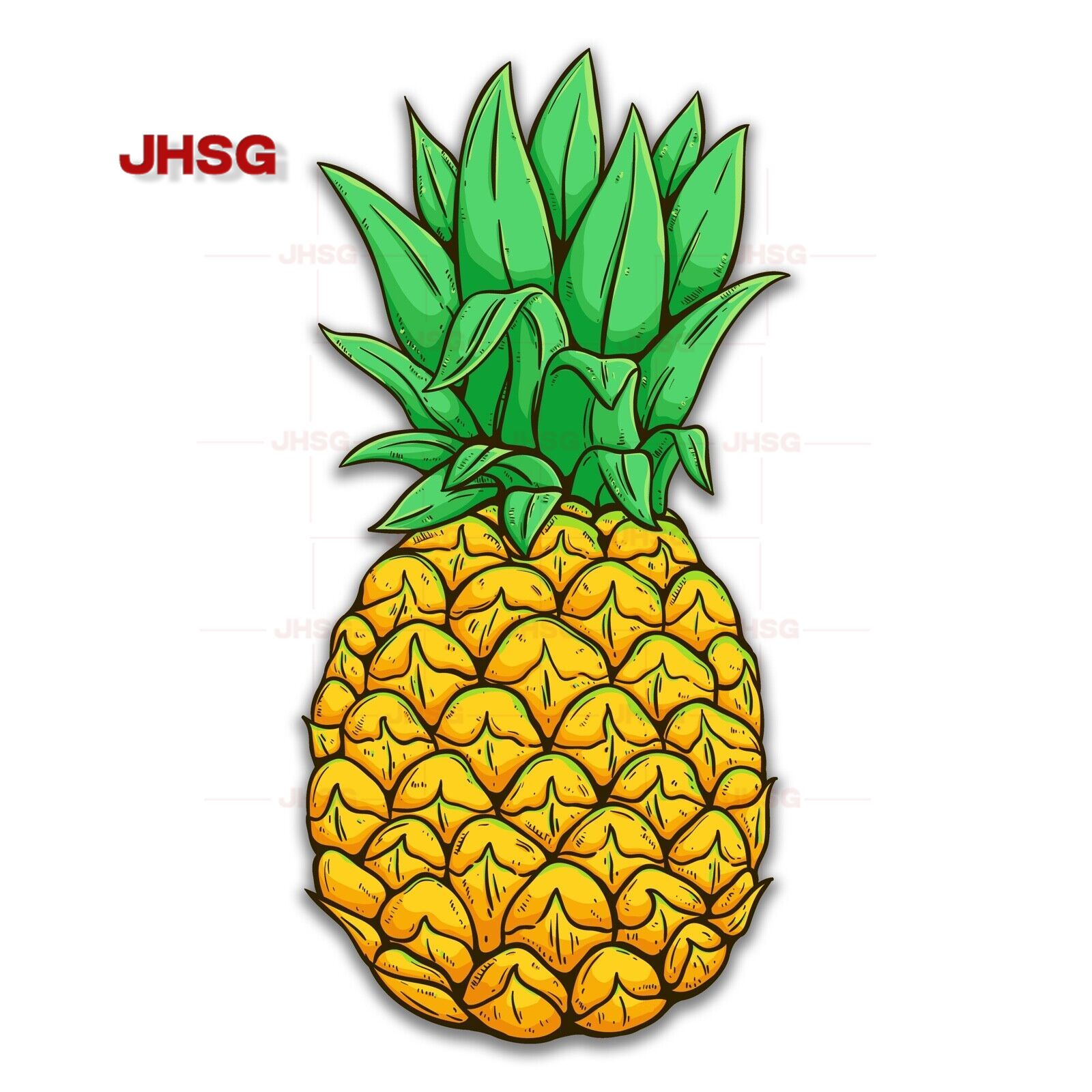 Best Pineapple Stickers Tropic - Laptop Accessories Best recensie en prijs
