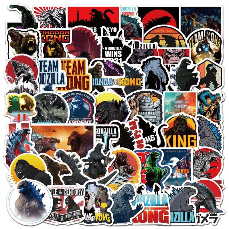 50pcs/set Movies Godzilla Vs.  - Laptop Accessories Aesthetic recensie en prijs