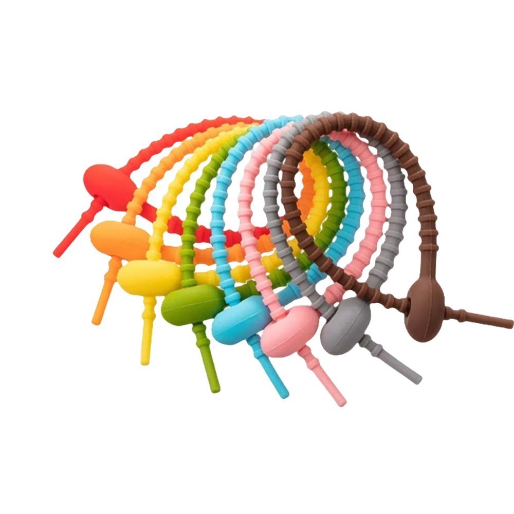 10Pcs Flower Star Silicone Cab - Cable Management Bag recensie en prijs