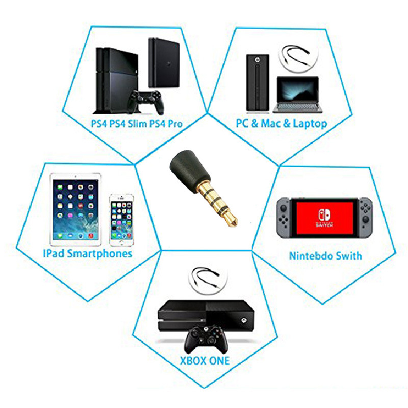 3PCS Microphone 3.5mm Audio Me - Laptop Accessories Headphones recensie en prijs