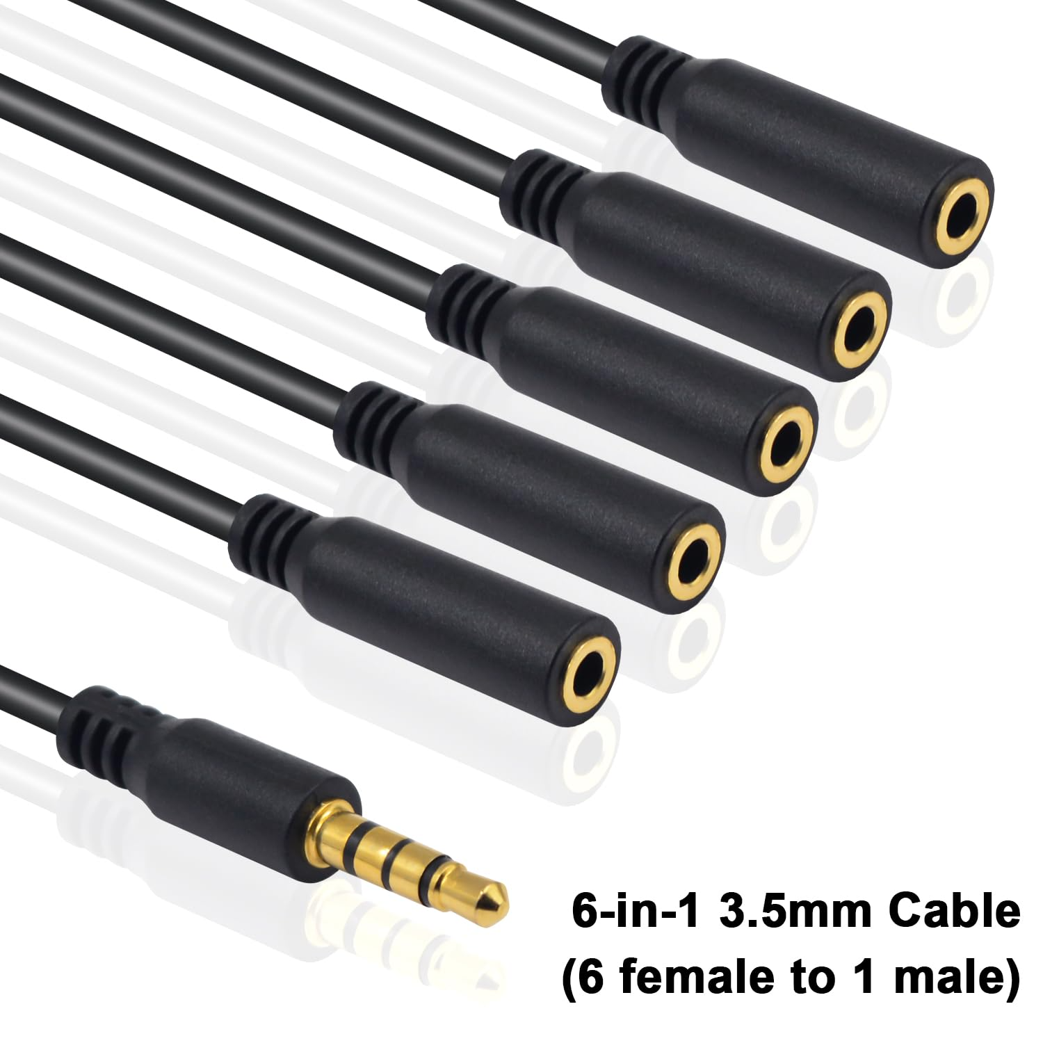 3.5mm Audio Jack Splitter 1 to - Laptop Accessories Headphones recensie en prijs