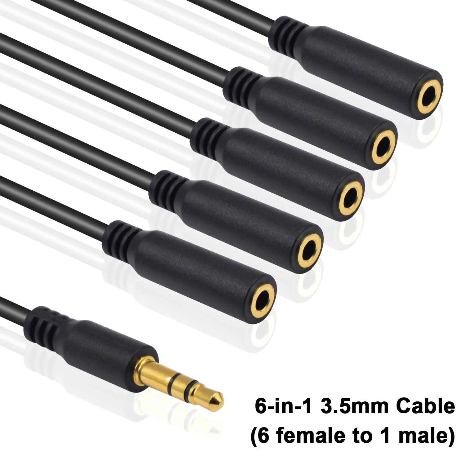 3.5mm Audio Jack Splitter 1 to - Laptop Accessories Headphones recensie en prijs